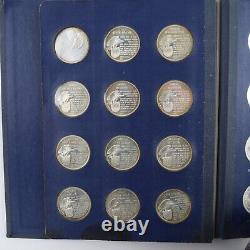 Franklin Mint Sterling Silver Presidential Commemorative Proof Set (36 Coins)