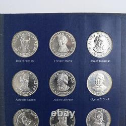 Franklin Mint Sterling Silver Presidential Commemorative Proof Set (36 Coins)