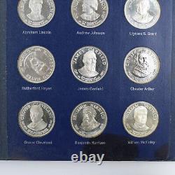 Franklin Mint Sterling Silver Presidential Commemorative Proof Set (36 Coins)