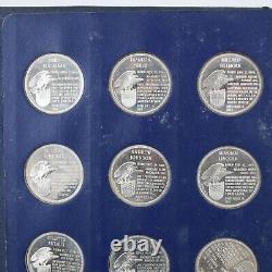 Franklin Mint Sterling Silver Presidential Commemorative Proof Set (36 Coins)