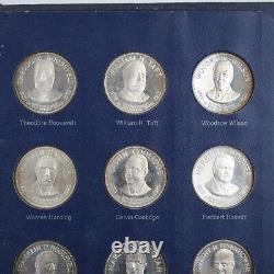 Franklin Mint Sterling Silver Presidential Commemorative Proof Set (36 Coins)