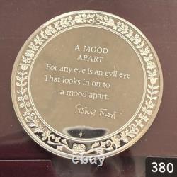 Franklin Mint Sterling Silver Rockwell, Frost A Mood Apart 30gm