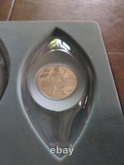 Franklin Mint Sterling Silver Twelve Days Of Christmas Coins Complete Set 1970s