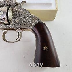 Franklin Mint THE WYATT EARP Smith & Wesson. 44 Revolver with Box Movie Prop