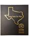 Franklin Mint Texas Under Six Flags Sterling Silver Proof 50 Medals 65 Oz Scarce