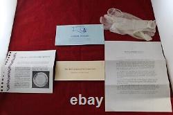 Franklin Mint The 100 Greatest Masterpieces Silver Round Complete Set With Case