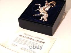 Franklin Mint The Dancing Horse Sascha Brastoff 1977 Sterling Silver 24K