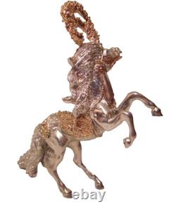 Franklin Mint The Dancing Horse Sascha Brastoff 1977 Sterling Silver 24K Franklin Mint The Dancing Horse Sascha Brastoff 1977 Sterling Silver 24K
