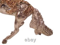 Franklin Mint The Dancing Horse Sascha Brastoff 1977 Sterling Silver 24K