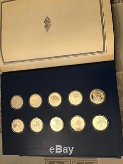Franklin Mint The Fifty-State Bicentennial Medal Collection (Sterling Silver)