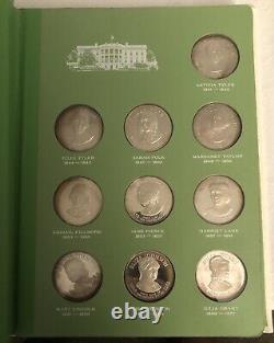 Franklin Mint The First Ladies of the United States 40 Silver Medals / Coins