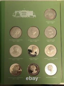 Franklin Mint The First Ladies of the United States 40 Silver Medals / Coins