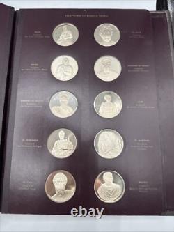 Franklin Mint The Genius Of Michelangelo 60 Sterling Silver Coins Medals 1970