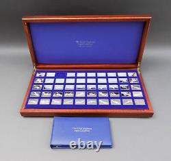 Franklin Mint The Great Airplanes Ingot Collection Sterling Silver Set 1 COA