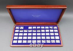 Franklin Mint The Great Airplanes Ingot Collection Sterling Silver Set 1 COA