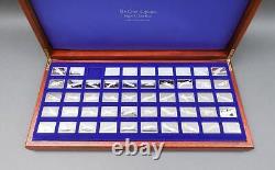 Franklin Mint The Great Airplanes Ingot Collection Sterling Silver Set 1 COA