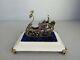 Franklin Mint The House Of Faberge Imperial Jeweled Sleigh, 925 Sterling Silver