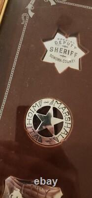 Franklin Mint/ The Official Badges Of The Great Western Lawmen Sterling Silver