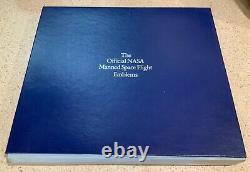 Franklin Mint The Official NASA Manned Space Flight Emblem 25 Silver Medals