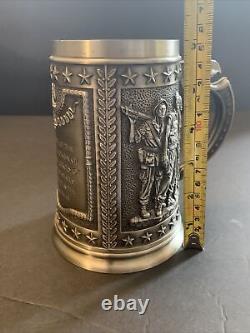 Franklin Mint The Official Vietnam Veterans Memorial Tankard Beer Stein 1989