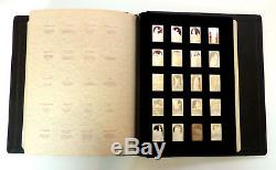 Franklin Mint The Silver Bible 100 Pc. Sterling Silver Tablets 25g Ingots