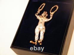 Franklin Mint The Silver Circus The Clown Sascha Brastoff 1977 Sterling 24K