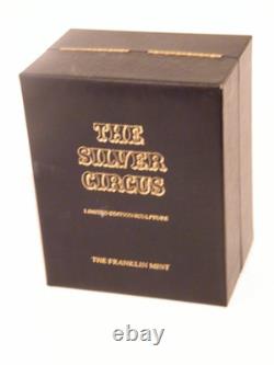 Franklin Mint The Silver Circus The Clown Sascha Brastoff 1977 Sterling 24K