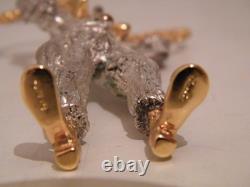 Franklin Mint The Silver Circus The Clown Sascha Brastoff 1977 Sterling 24K