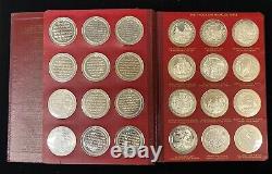 Franklin Mint The Thomason Medallic Bible Collector's Edition. 925 Silver Medals