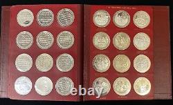 Franklin Mint The Thomason Medallic Bible Collector's Edition. 925 Silver Medals