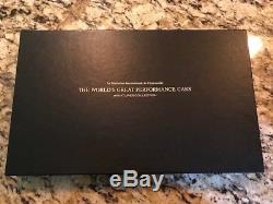 Franklin Mint The Worlds Great Performance Cars COMPLETE SET 100 Pc Silver Ingot