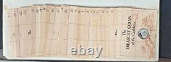 Franklin Mint Treasure Coins of the Caribbean 25 Coin Set Sterling Silver Proofs