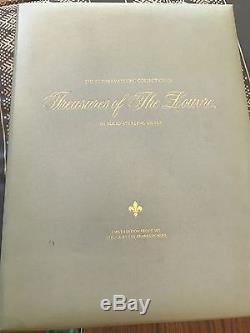 Franklin Mint Treasures of the Louvre, 1.4oz ea, all 50 pcs, Complete Collection
