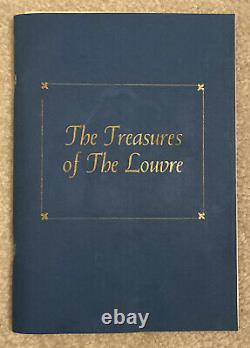 Franklin Mint Treasures of the Louvre 50 Mini Coins Collection Sterling Silver