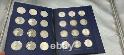 Franklin Mint Treasury Of Presidential Commemorative Medals 36 Profile Set