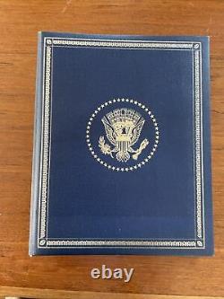 Franklin Mint Treasury Of Presidential Commemorative Silver Medals Vg