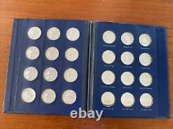 Franklin Mint Treasury Of Presidential Commemorative Silver Medals Vg