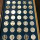 Franklin Mint Treasury Presidential Commemorative 35 Medals Sterling Silver #31d