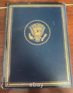 Franklin Mint Treasury of Presidential Commemorative Medals Set Sterling Silver