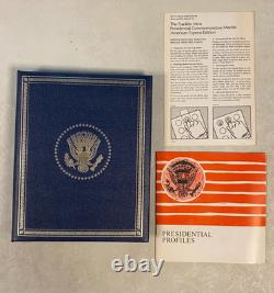 Franklin Mint Treasury of Presidential Commemorative Medals Sterling Silver 36
