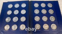 Franklin Mint Treasury of Presidential Commemorative Medals Sterling Silver 36