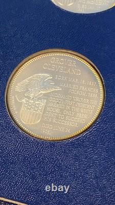 Franklin Mint Treasury of Presidential Commemorative Medals Sterling Silver 36