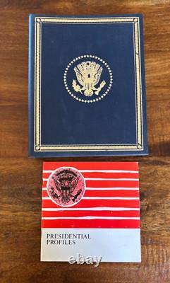 Franklin Mint Treasury of Presidential Profiles Commemorative Medals (36) 1970