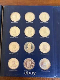 Franklin Mint Treasury of Presidential Profiles Commemorative Medals (36) 1970