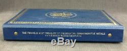 Franklin Mint Treasury of Presidential Silver Medals American Express Edition