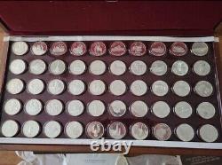 Franklin Mint United States Conference Mayors Sterling Silver Coins