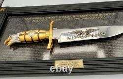 Franklin Mint Vietnam Veterans Commemorative Knife, Anniversary Edition