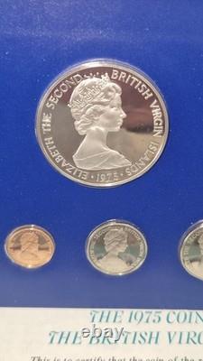 Franklin Mint Virgin Island Proof Set 1975 All New Perfect Condition