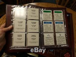 Franklin Mint Wooden Monopoly Game Silver Houses Gold Hotels Gold Tokens