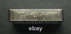 Franklin Pierce. 925 Sterling Silver Art Bar 5000 Grains (11.54 Ounces)
